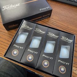 Titleist Pro V1 Golf Balls NIB Unembossed