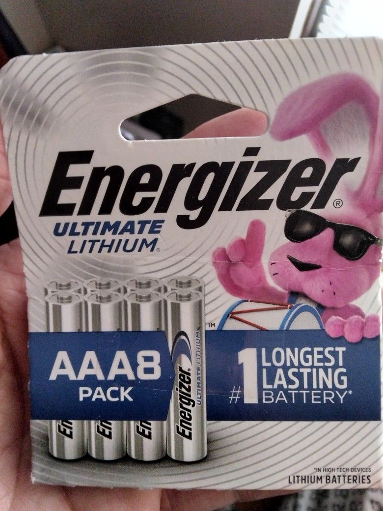 Energizer Lithium AAA 8 Pack