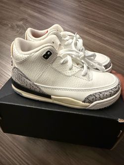 Jordan 3 white cement reimagined 10c (TD)