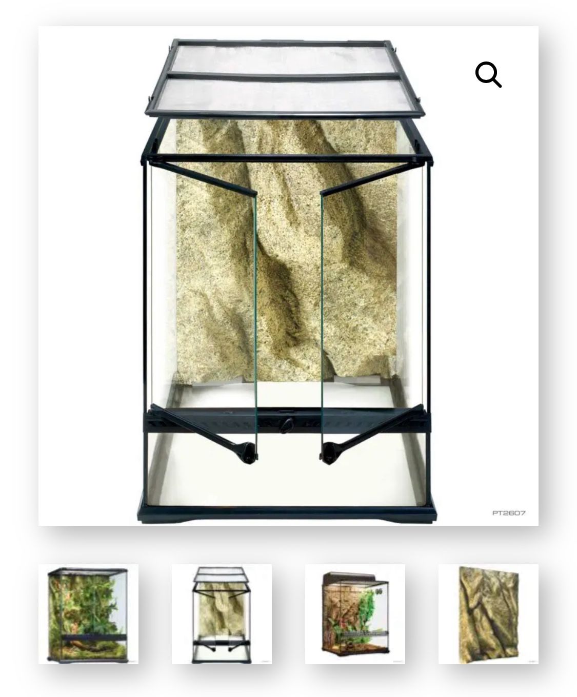 Exo Terra Glass Natural Terrarium SMALL TALL