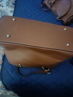 Brown Structured Satchel Handbag – Excellent Condition