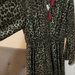 Animal Print Dress