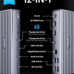 Anker 777 Thunderbolt 4 Docking Station 12-in-1