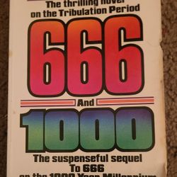 666 And 1000 Two RARE  Best Sellers In One By Salem https://offerup.com/redirect/?o=S2lyYmFuLkJvb2s= on Religion, Bible,Rapture Revelation. East, west