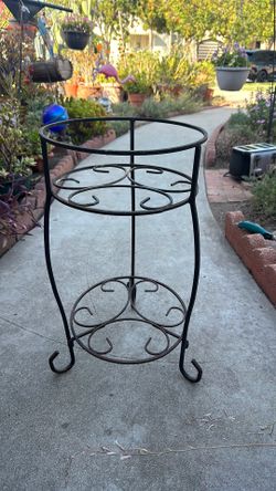 Wrought Iron plant stand