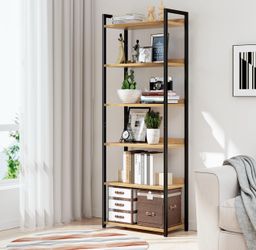 5 ASSEMBLED, 6 Tier Bookshelves