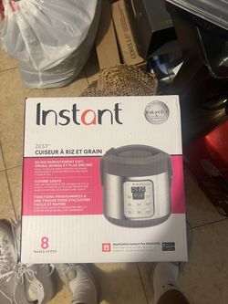 InstantZest 8-cup Rice and Grain Cooker