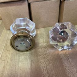 Glass Door Knobs Bundle 7 Pieces
