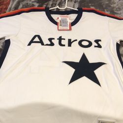 Brand New Nolan Ryan Throwback Jersey 