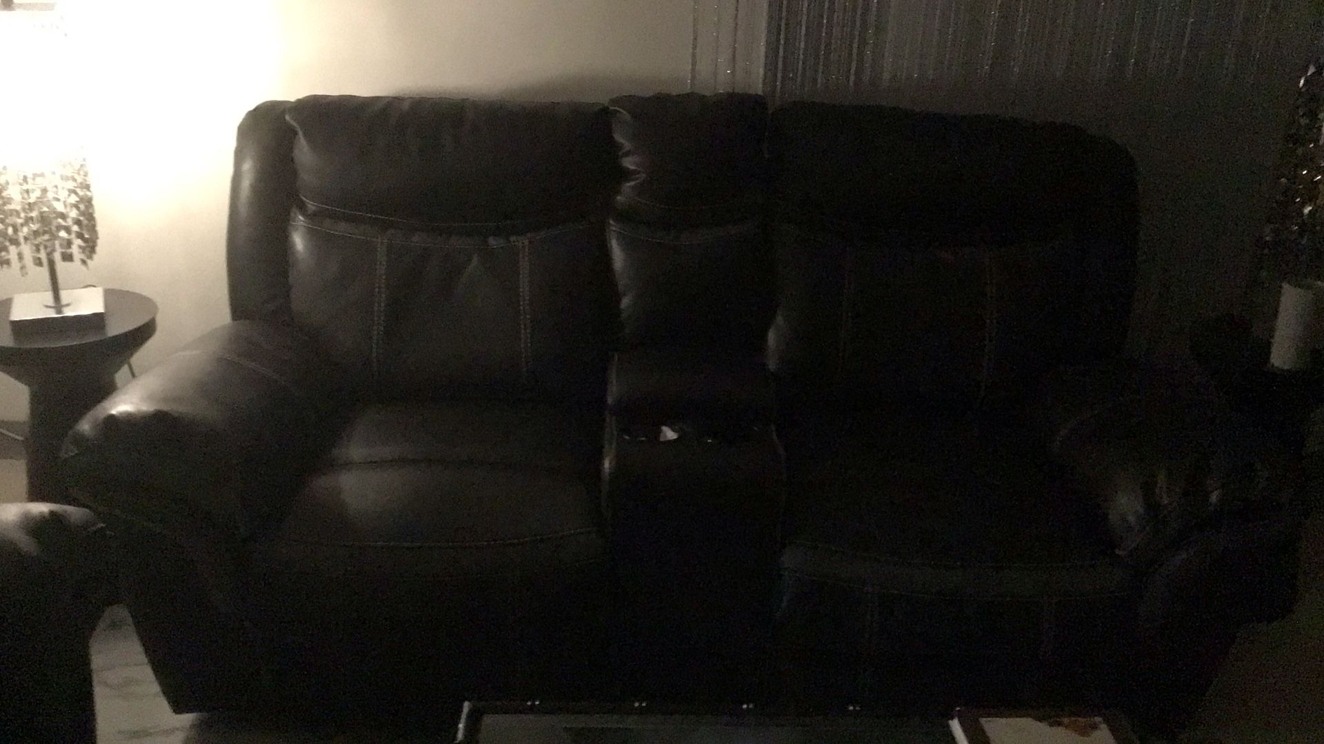 Loveseat And Single Recliner