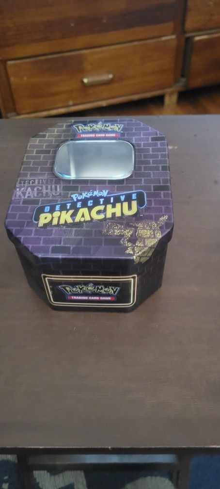 Detective Pikachu Tin