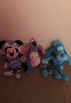 Disneyland beanie babies