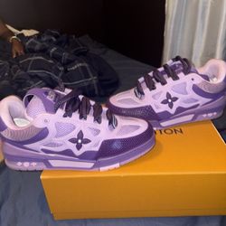 Purple Louis Vuitton Shoes