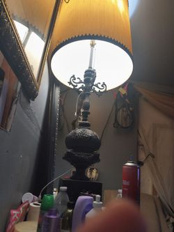 20th century bronze lamp make me an offer