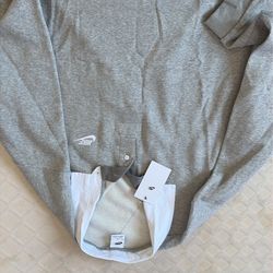 Grey nike crewneck