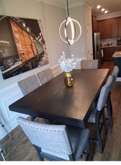 dining table 6 chairs