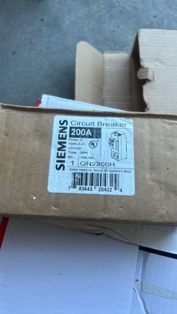 Siemens 200 amp breaker