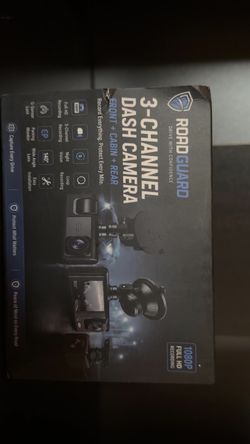 RoadGuard 3-Channel Dash Camera