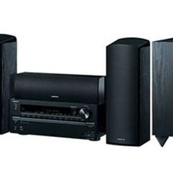 Onkyo HT-S7700 5.1.2-Ch Dolby Atmos Ready Network A/V Receiver/Speaker Package
