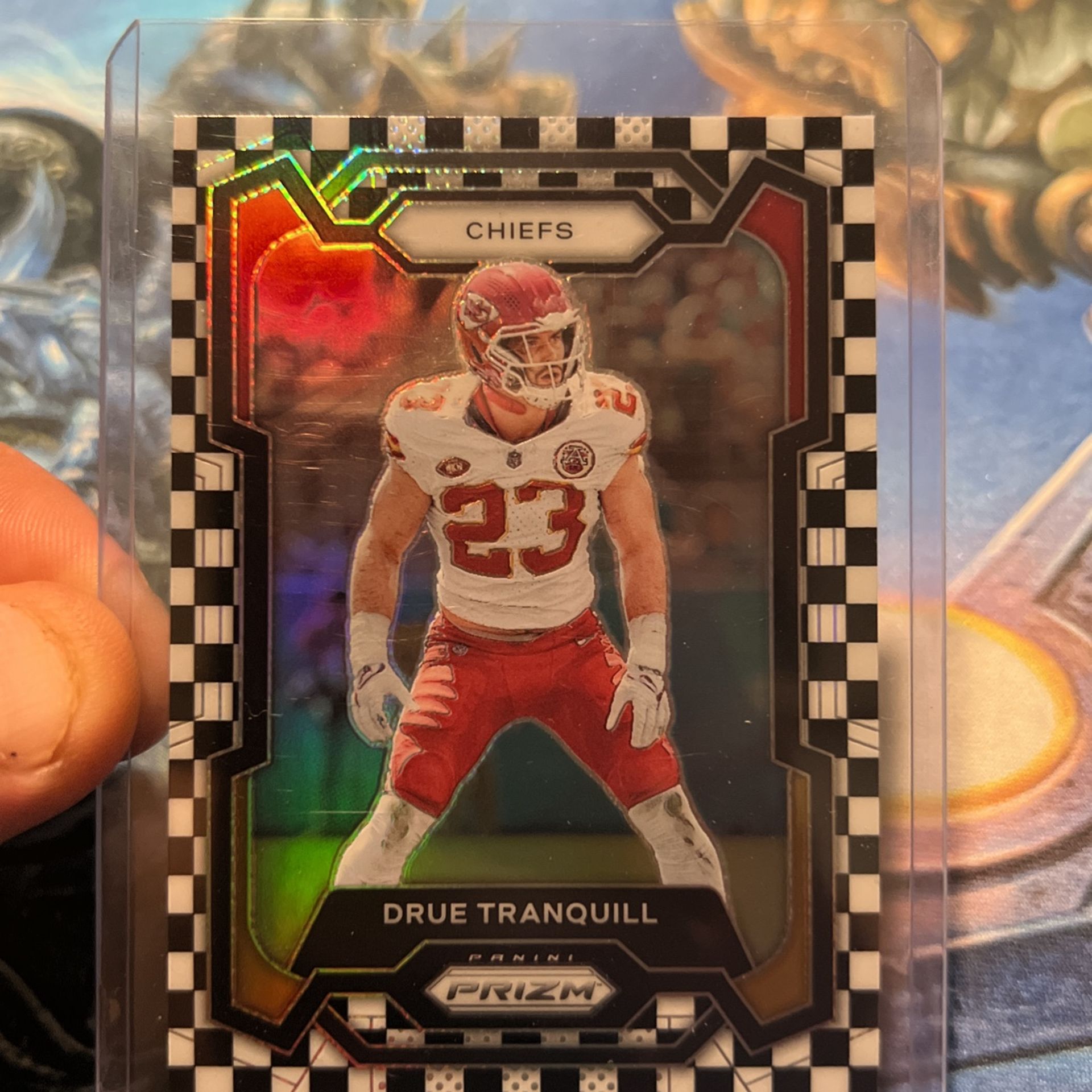 Black And White Checkered Drue Tranquill