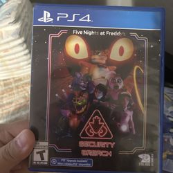 Five Nights At Freddy’s PS4 Game