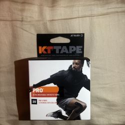 KT Tape Pro Jet Black 20 Strips
