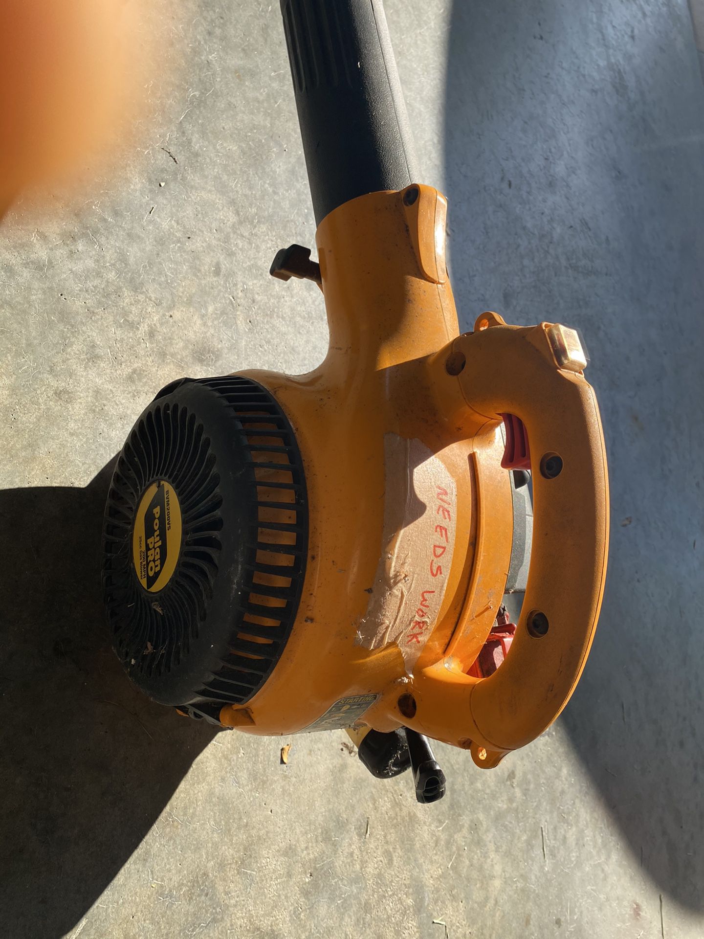 Poulan Leaf Blower(Parts Only)