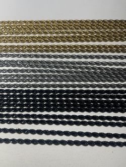 Stainless Steel 4mm Rope Chain