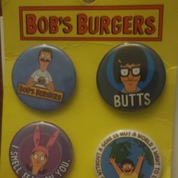 BOB'S BURGER PINS 