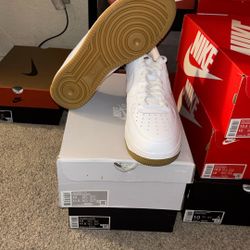 Gum Bottom AF1 Sz 10