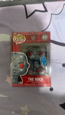 WWE - The Rock -  Art Funko Pop