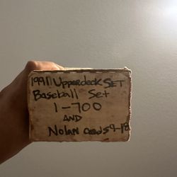 1991 Upper deck Baseball Card Set 1-700