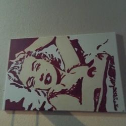 Original Marilyn Monroe Oil Painting