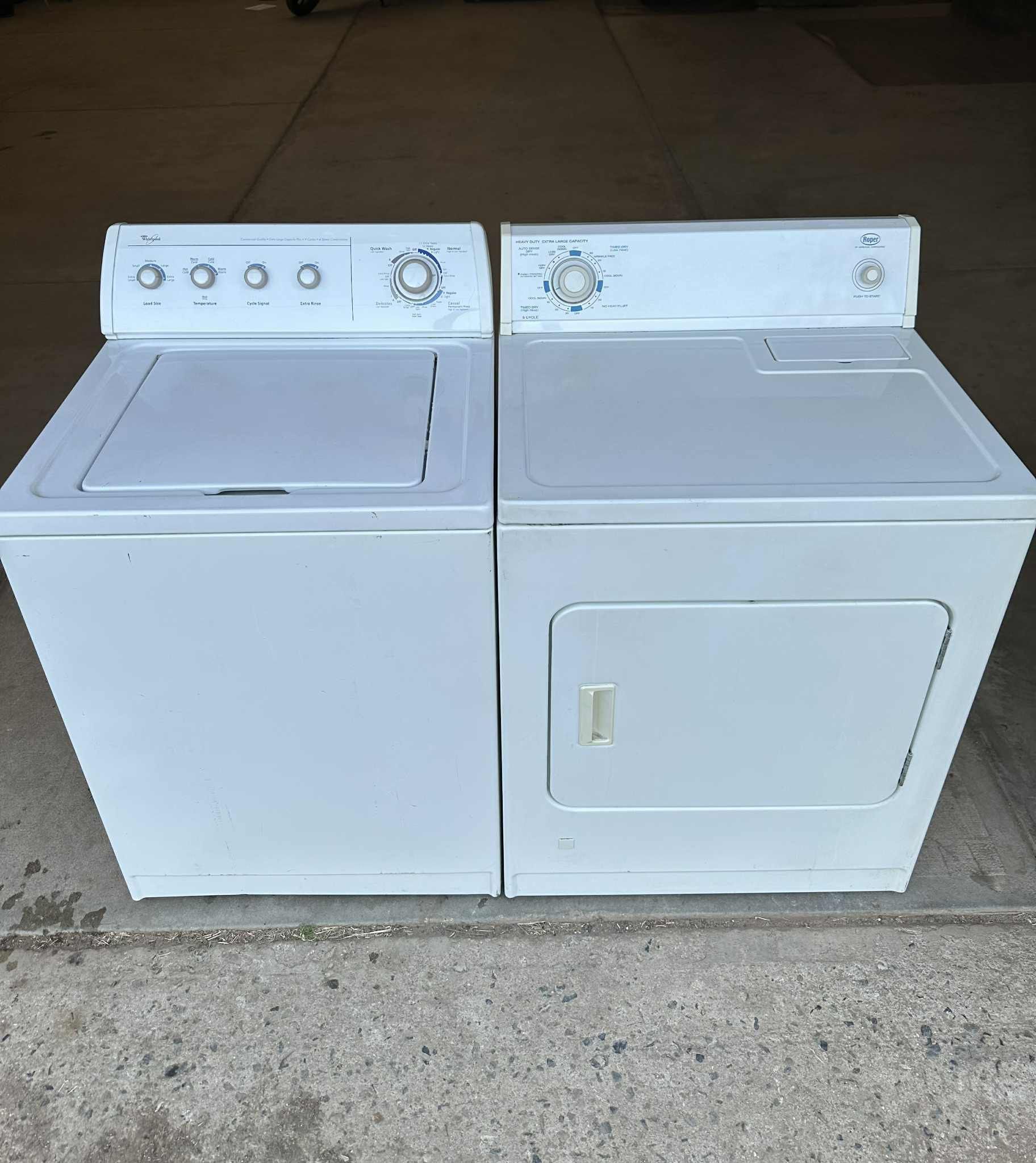 Whirlpool Washer And Gas Dryer