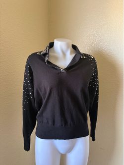 Rhinestone Sweater