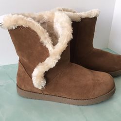 Suede Boots, Size 10