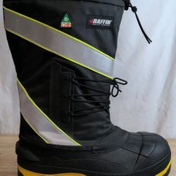 Baffin Derrick POLA-MP02 Safety Toe & Plate Snow/Work Boots Size Men's US 14 NEW