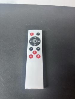 This is a replacement remote control for a vibration platform exercise machine. 