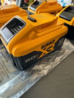 New and like new DEWALT 20V MAX Lithium-Ion 10.0Ah Battery $99 each