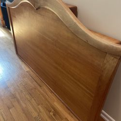 King Size  Rose Wood Head Board And Night Tables