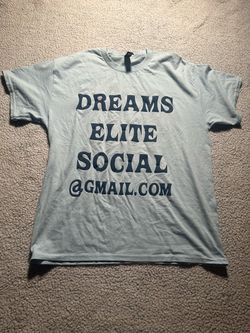 Gildan Heavy Cotton T-Shirt- Blue - Size:L