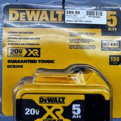Dewalt Batteries 