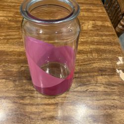 Flower pot (made of glass)
