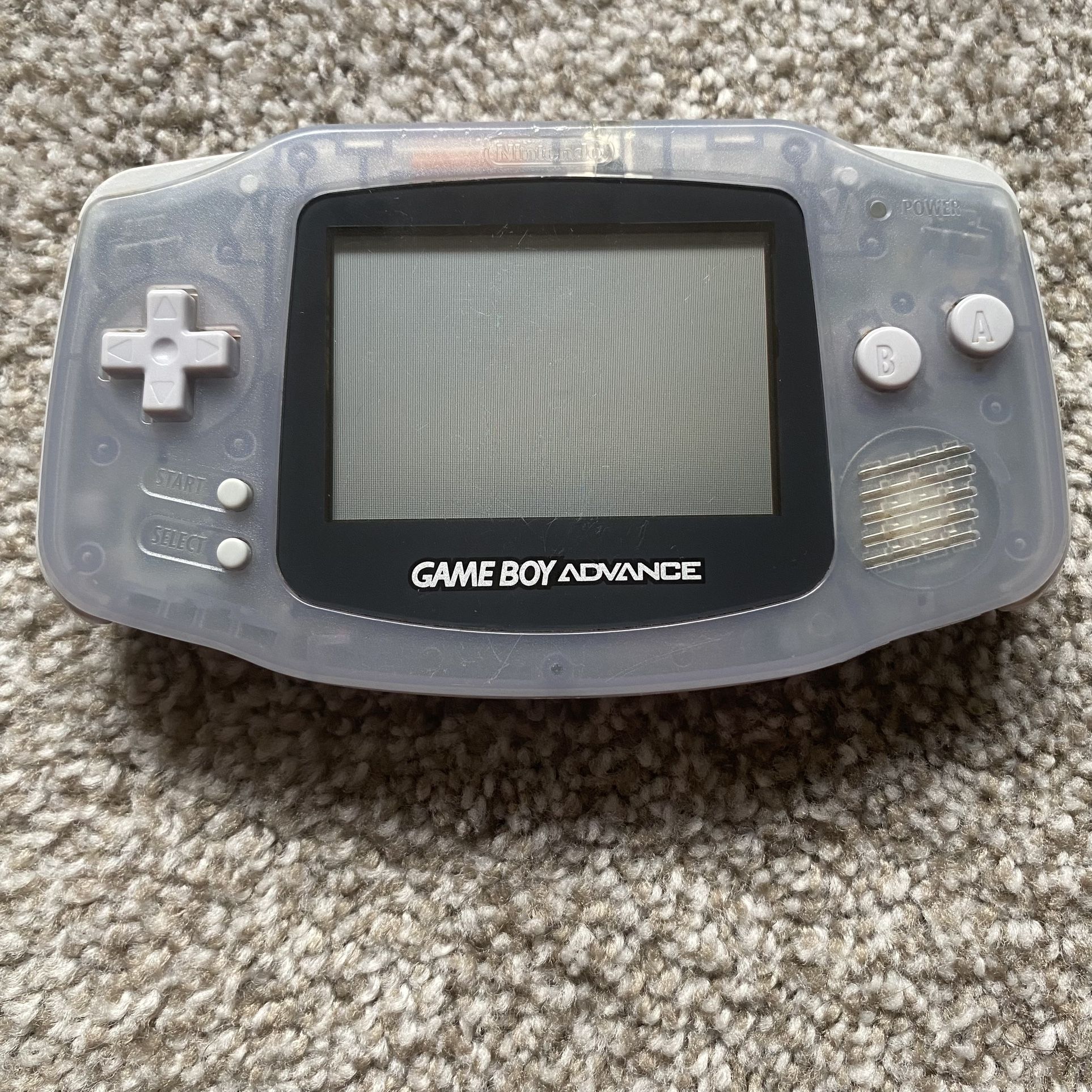 Nintendo Game Boy Advance Milky Blue Console