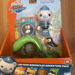 Brand New Octonauts Captain Barnacles Adventure pack  