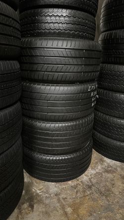 Used tires 275/40/20