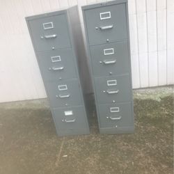 2 File Cabinets 