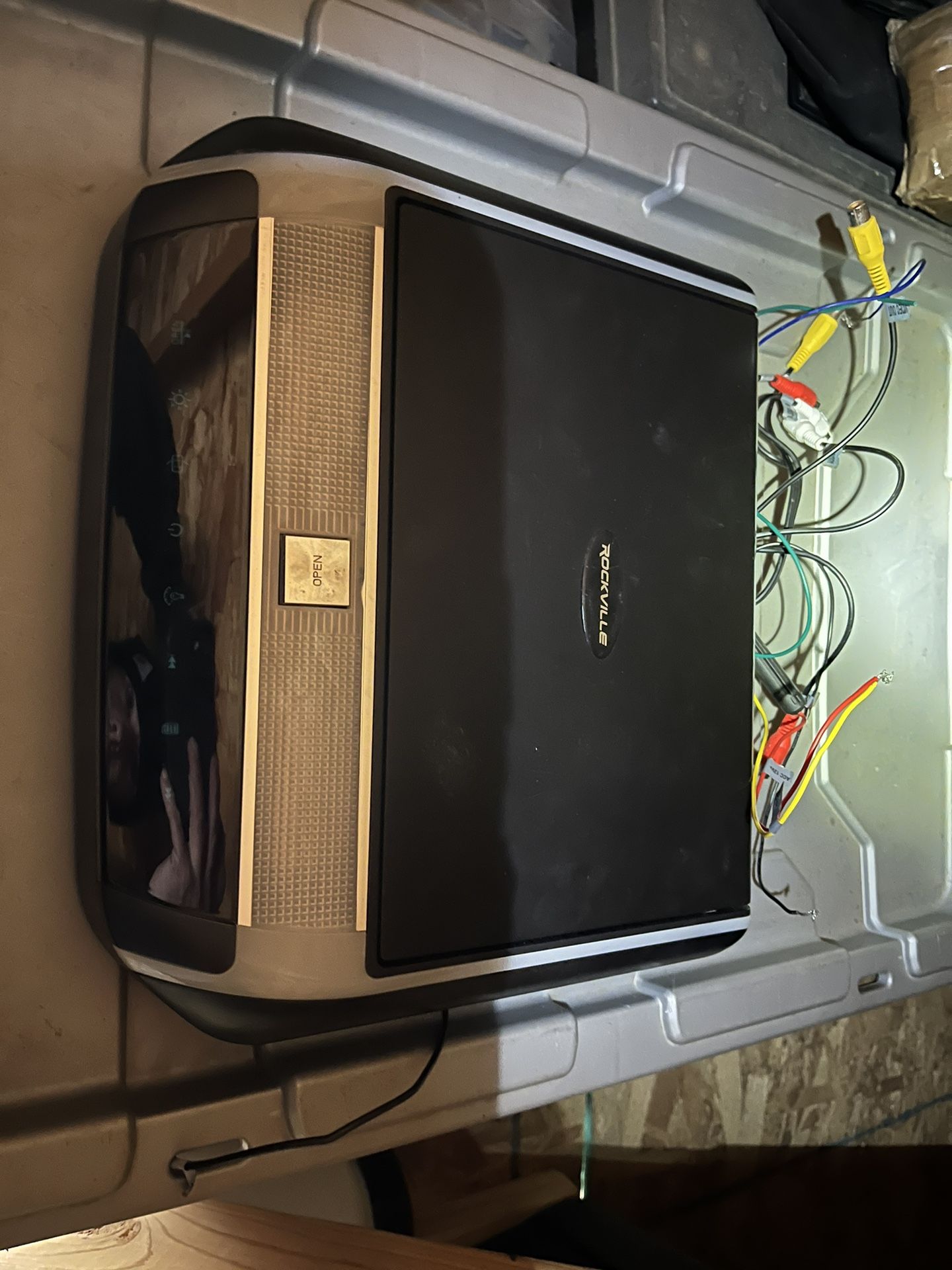 Rockville Flip Down DVD Player