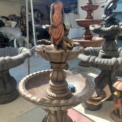 New 5ft Woman Water Fountain 