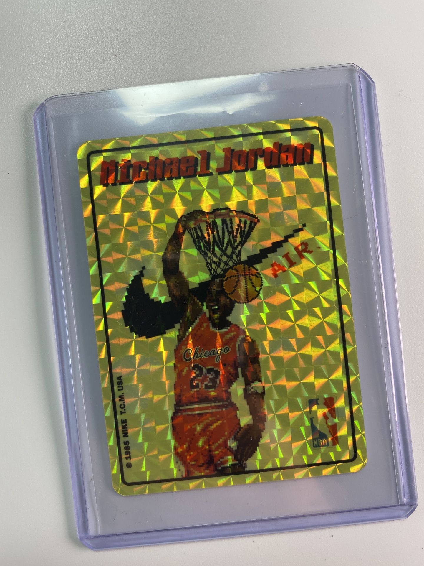 Michael Jordan Vending Machine Nike Card